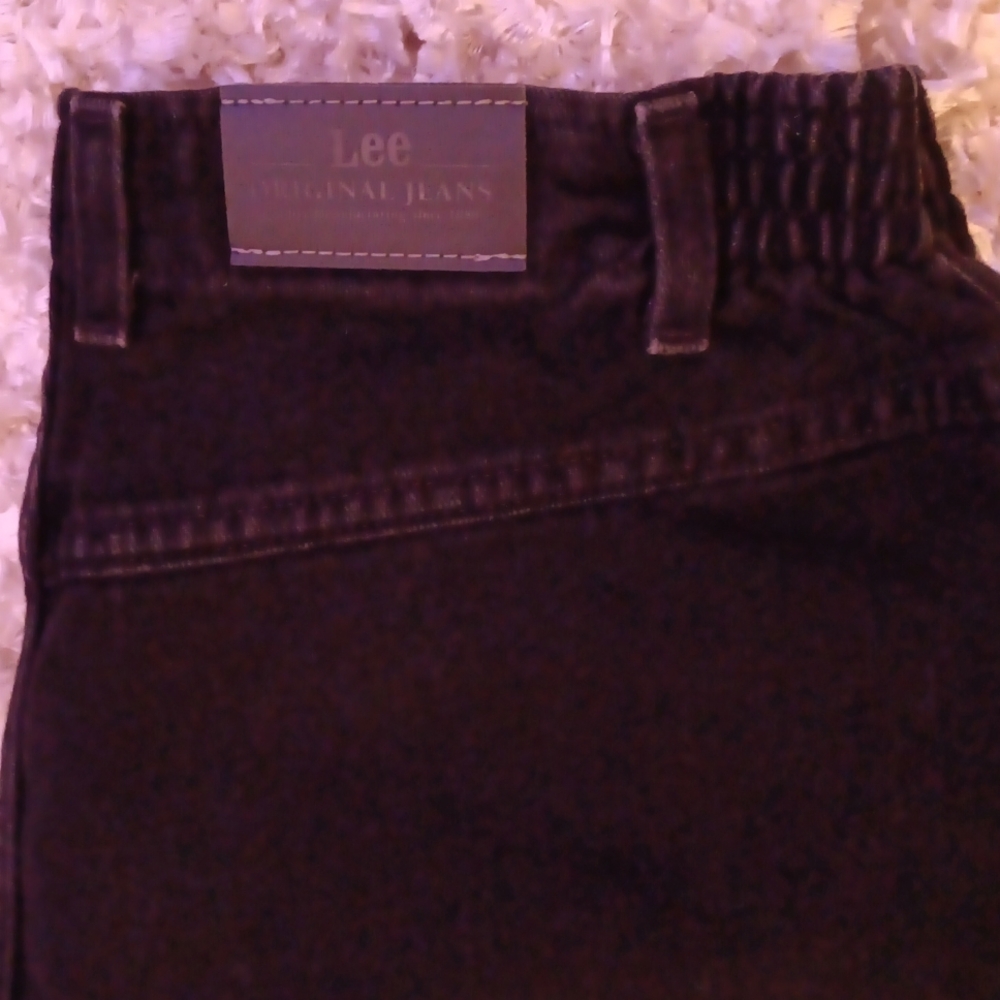 Vintage Lee Original Jeans Size 16 / 18W M Womens Jeans - Picture 4 of 8